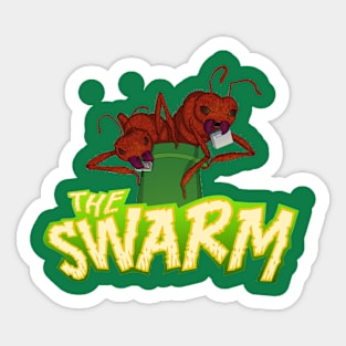 Swarm Classic Logo Tee Sticker